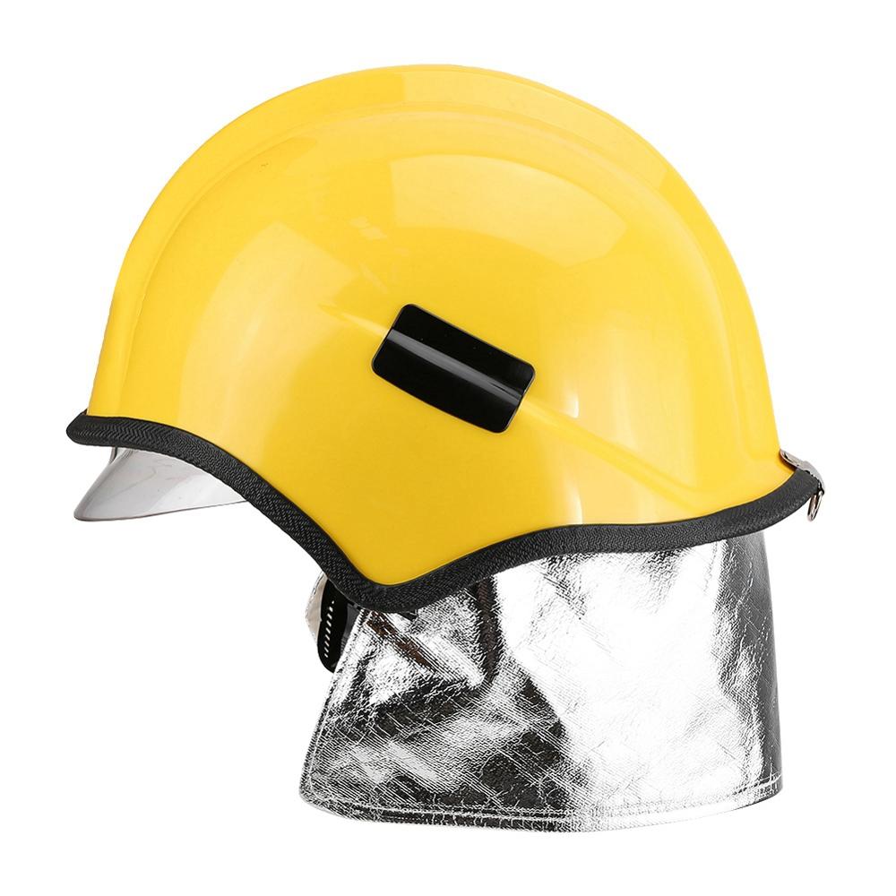 helm pemadam Protective Fireproof Firefighter Safety Helmet Anti-corrosion Radiation Heat Resisting