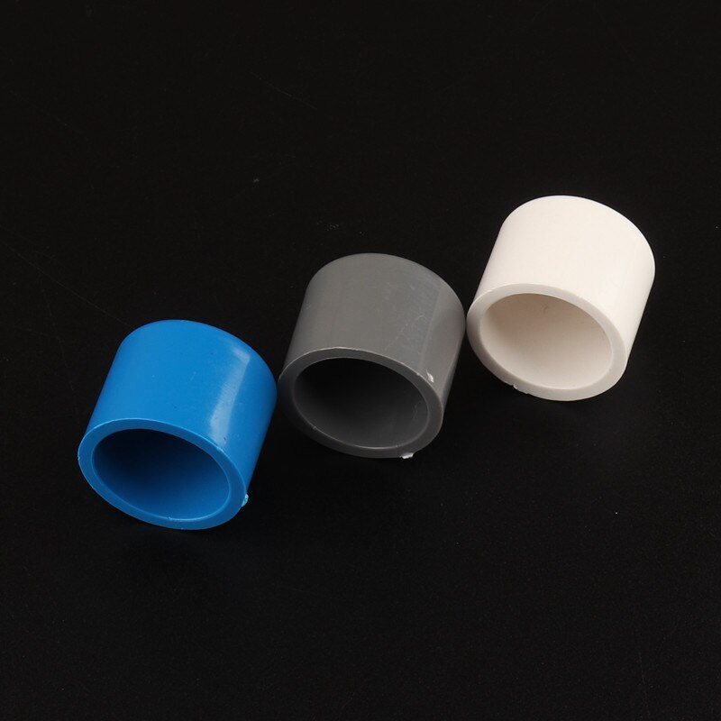 30pcs Pipe Cap 20mm PVC Pipe End Plastic Tube End Pipe Fittings for Water Supply Irrigation Aquarium Circulation