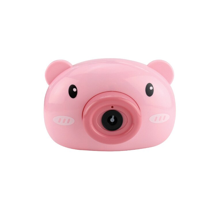 Kat Dinosaurus Bubble Machine Kinderen Volautomatische Camera Piggy Bubble Machine Muziek Lichten Cartoon Bubble Speelgoed: Little Pig Bubble Camera
