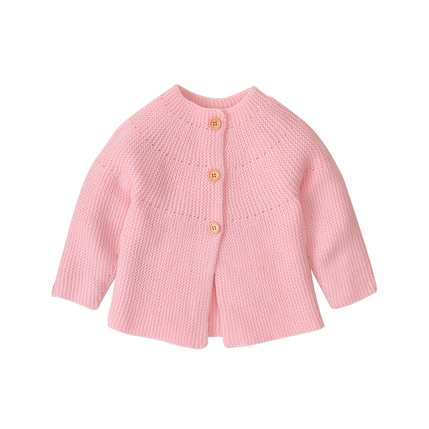 Baby Baby Meisje Vest Trui Fall Winter Gebreide Single-Breasted Jasje Jas Outfits: B / 6m