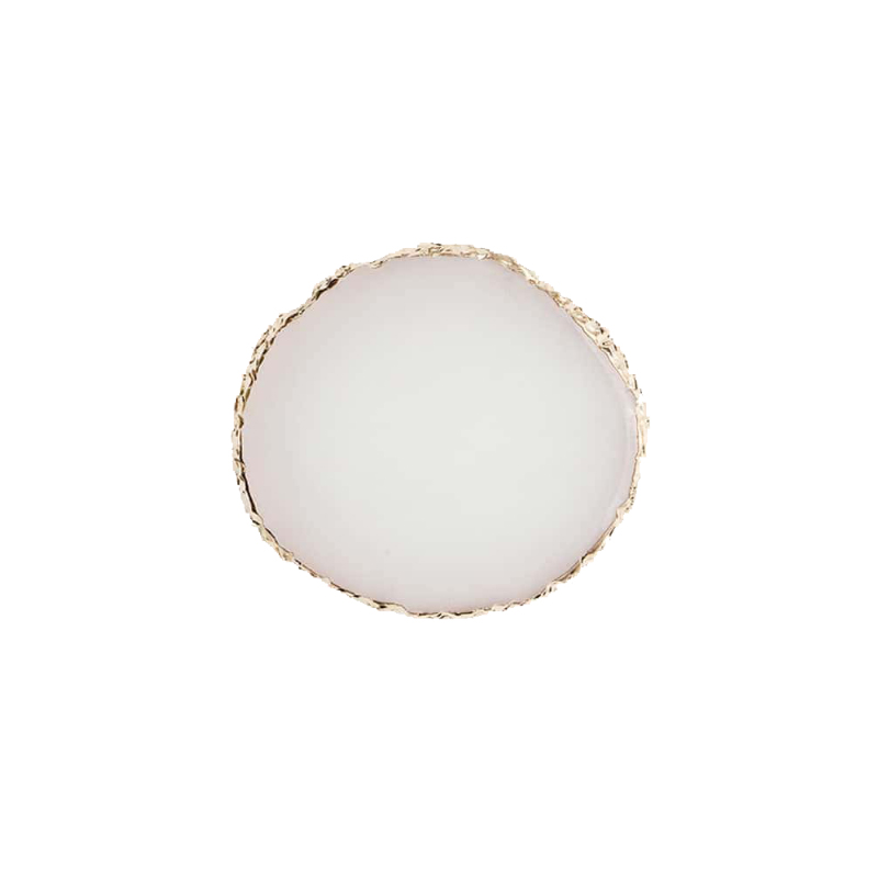 Irregular Multi Colour Resin Jewellery Tray Home Storage Desktop Clutter Ring Necklace Organis Nail Art Palette: light green