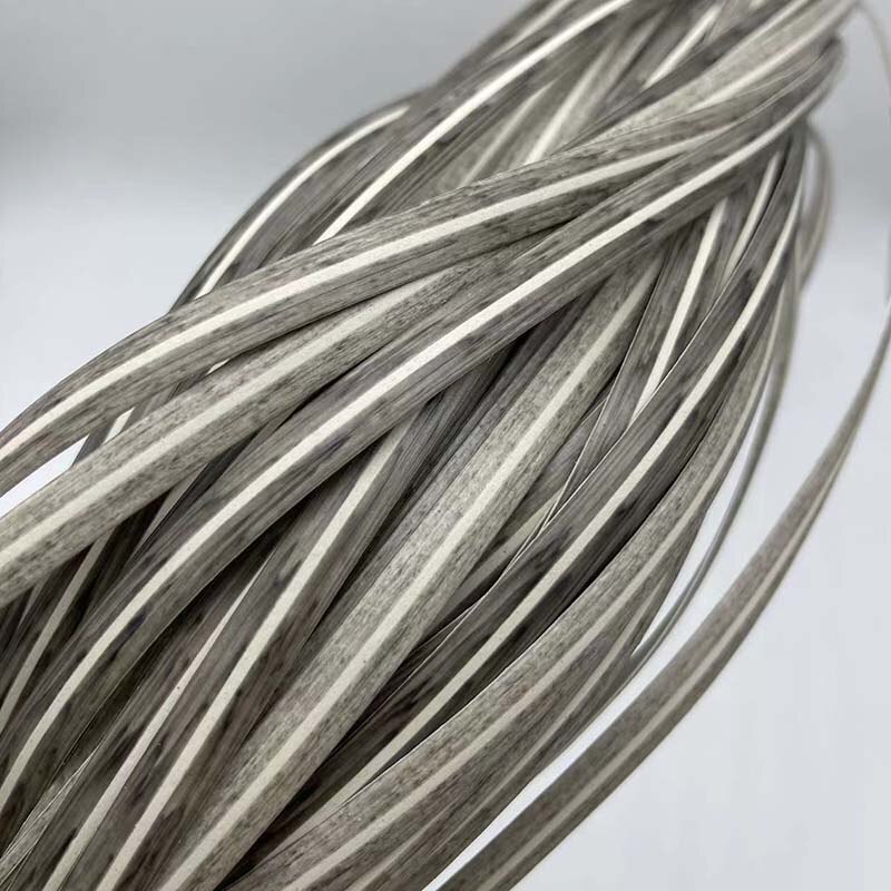 500G 70M grayish white color imitation flat mouth synthetic rattan weave raw material plastic rattan, used for weaving and repa