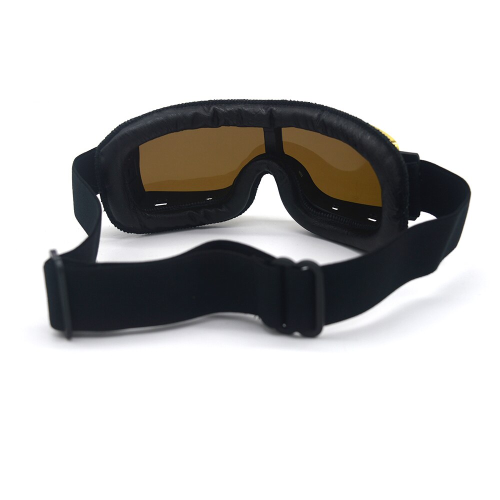 Mooreaxe Motorcycle Vintage Goggles Pilot Motorbike Scooter Biker Retro Glasses Jet Helmet Goggles For Harley Helmet