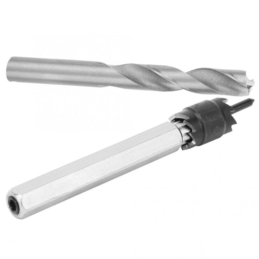 9Pcs 3/8 Inch HSS Spot Weld Cutter Set Double Sided Blade Rotary Spot Weld Cutter Drilling Tool Fittings