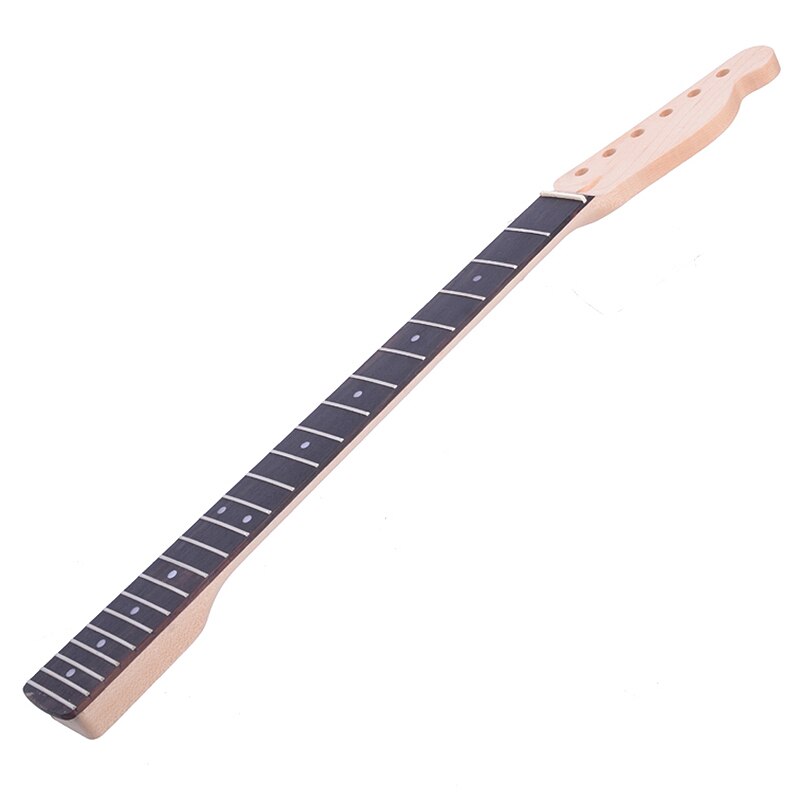 Guitar Neck Right Hand 21 Frets Maple /Rosewood Inlay Back for TELE TL Replacement