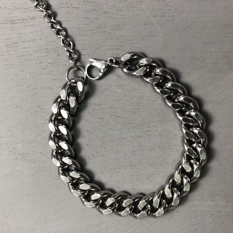 Edelstahl Armbinde Kette Männer und Frauen Metall Titan modisch Cn (Herkunft) Liebhaber &quot;Saimico