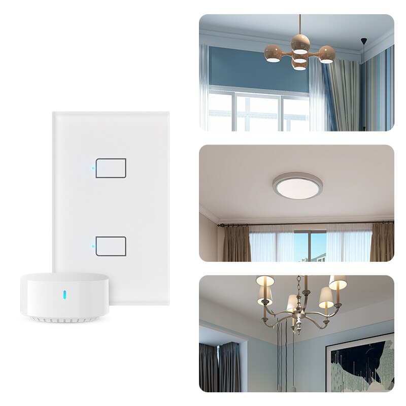 Broadlink S3 Hub Wifi Smart Home Leven Producten Werken Met TC3 Smart Switch Afstandsbediening Werkt Met Alexa Google assistent