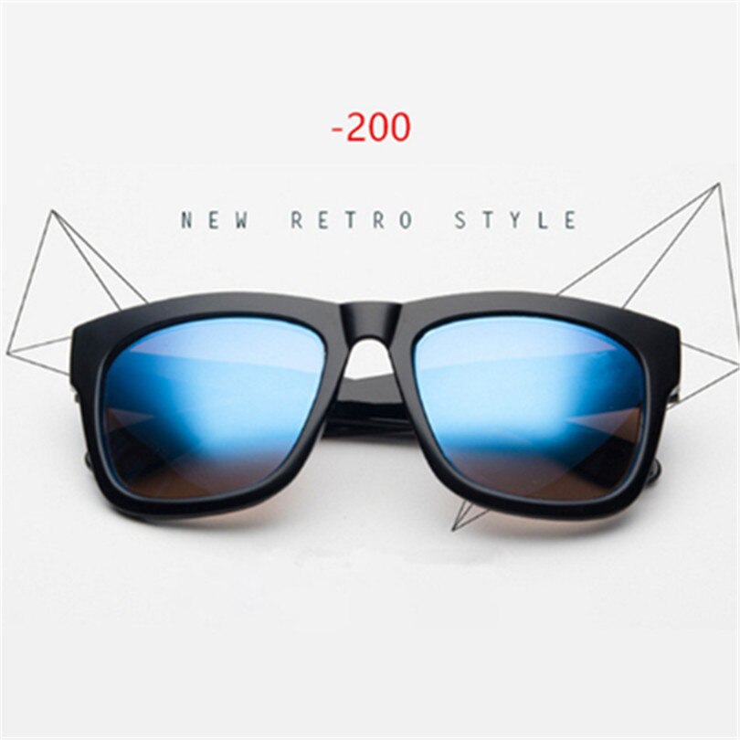 Myopie Sonnenbrille Für Frauen Männer Kurze kurzsichtig Optik Brillen Rezept-1,0-1,5-2,0-2,5-3,0 -3,5-4,0: 200