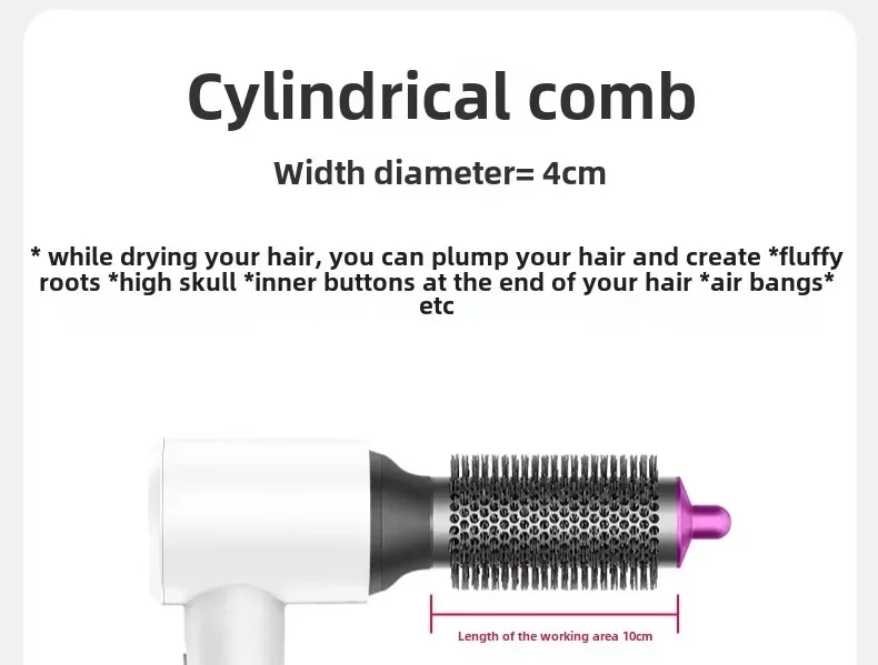 Lockenstab-aufsatz für xiaomi mijia haartrockner,  h501/ h501se trocken- und styling-aufsätze