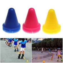 5 stk 8cm plastmarkeringskopp skøytemerkekjegler 5 farger fotball fotball ruller treningsutstyr veisperring tilbehør