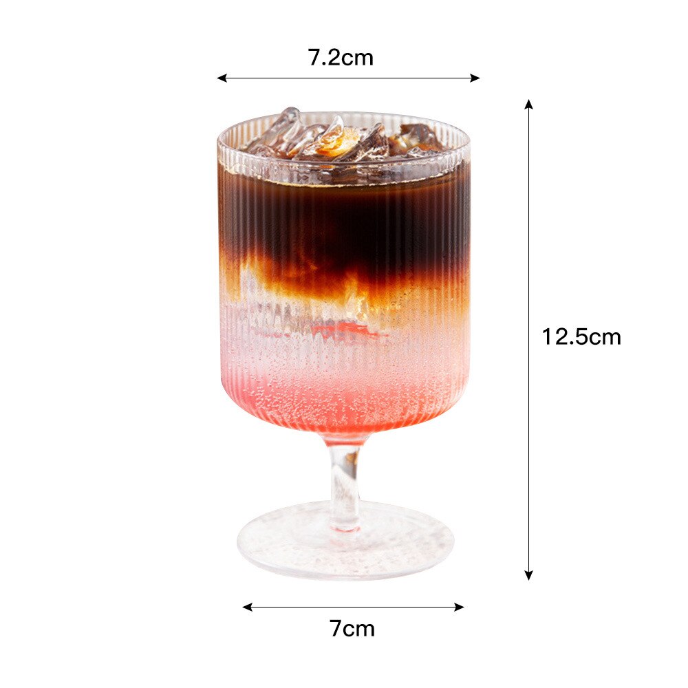 Origami Style Glass Cup Transparent Tea Coffee Mug Ice Beer Cup Heat Resistant Insulated Glass Cup Milk Juice Mug: A