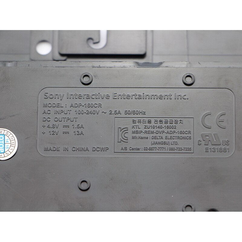 Orginal ADP-160CR ADP-160ER N16-160P1A Power Supply for Sony PlayStation 4 PS4 Slim 2000 160ER 160CR Games Console Accessories