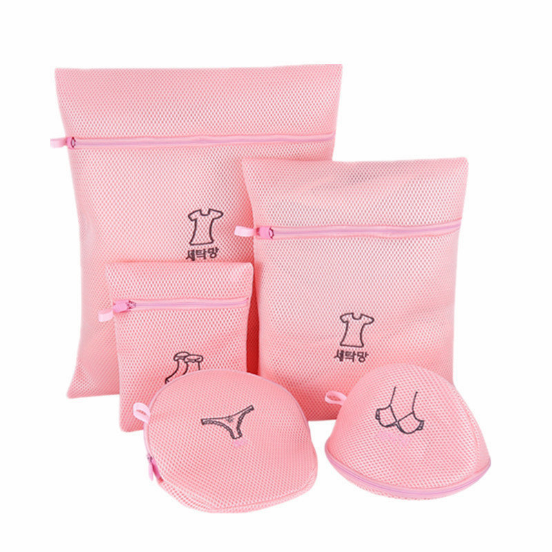 1 Set Mesh Wasmachine Waszak Met Meerdere Stijl Voor Wahing Kleding Opvouwbare Ondergoed Bra Sokken Wasgoed Wassen Tassen kit
