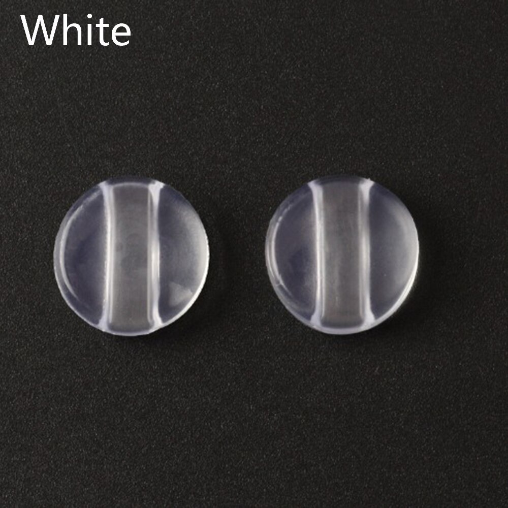 50Pairs (100 Stuks) ronde Glazen Brillen Bril Anti Slip Siliconen Oorhaak Tempel Tip Houder Glazen Accessoires