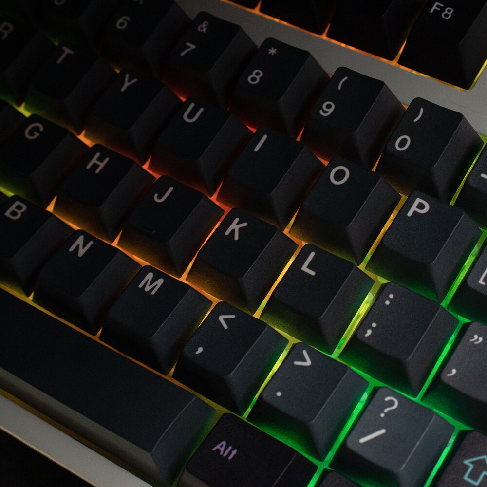 PBT 137 Keys GMK Copy Dracula Keycaps Cherry Profile Dye Sublimation Mechanical Keyboard Keycap For 7U Space Bar 1.75U 2U Shift
