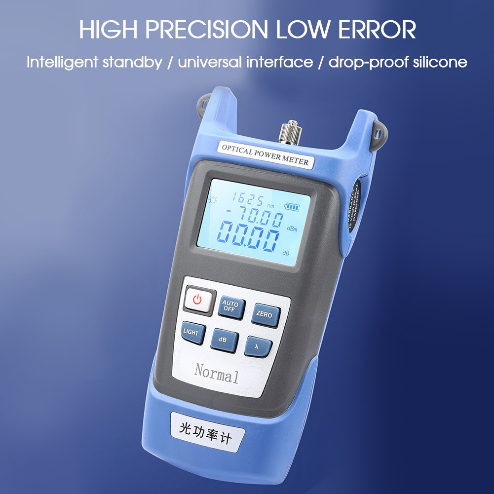 Handheld Fiber Optical Power Meter -70 to +3dBm Fault Locator SC/FC Connector Network Cable Tester Fiber Optic Tools