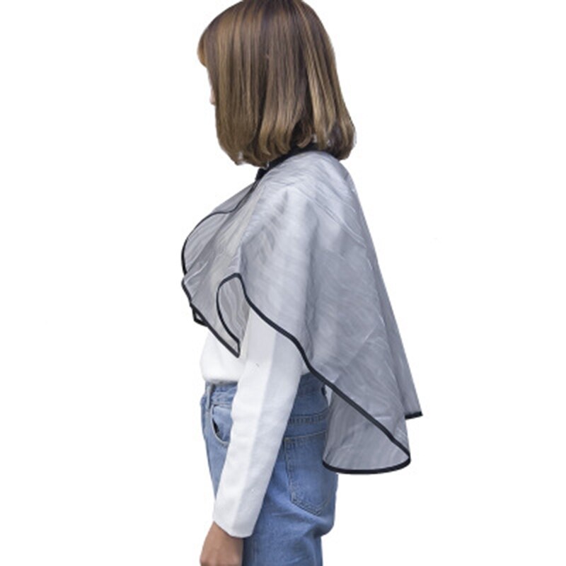 Chal de cuello de corte para salón de peluquería, impermeable, EV, tinte para el cabello, Perm Color, capa Pro, delantal de peluquería para cortar el cabello