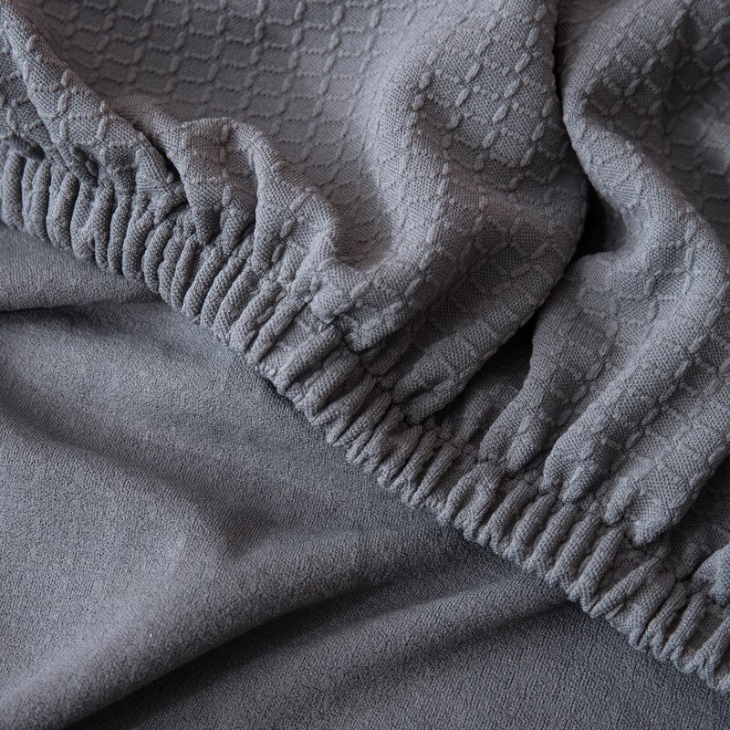 Microfijne bankhoes anti-kattenkrab woonkamer grijze bankhoes moderne tweezitsbank anti-vuil meubelhoezen