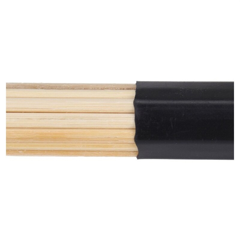 1 Paar 40Cm Jazz Drum Brushes Sticks Gemaakt Van Bamboe (Zwart)