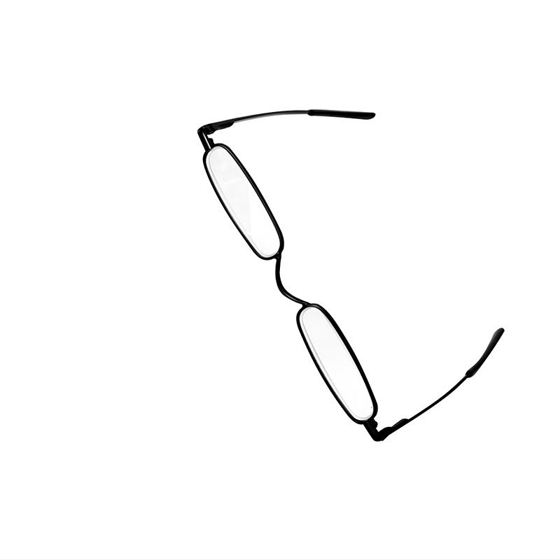 Penholder Presbyopic Glasses, Portable High-Definition Elderly Glasses, Fashionable and Wear-Resistant Metal Frame