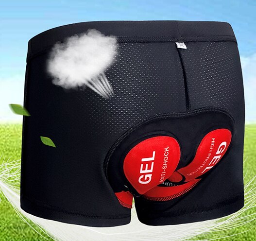 9D GEL Cycling Shorts Factory Sales Unisex Underpants Mountain Bike Shorts Bicycle Ded Underwear for Bicycle Downhill: 4XL