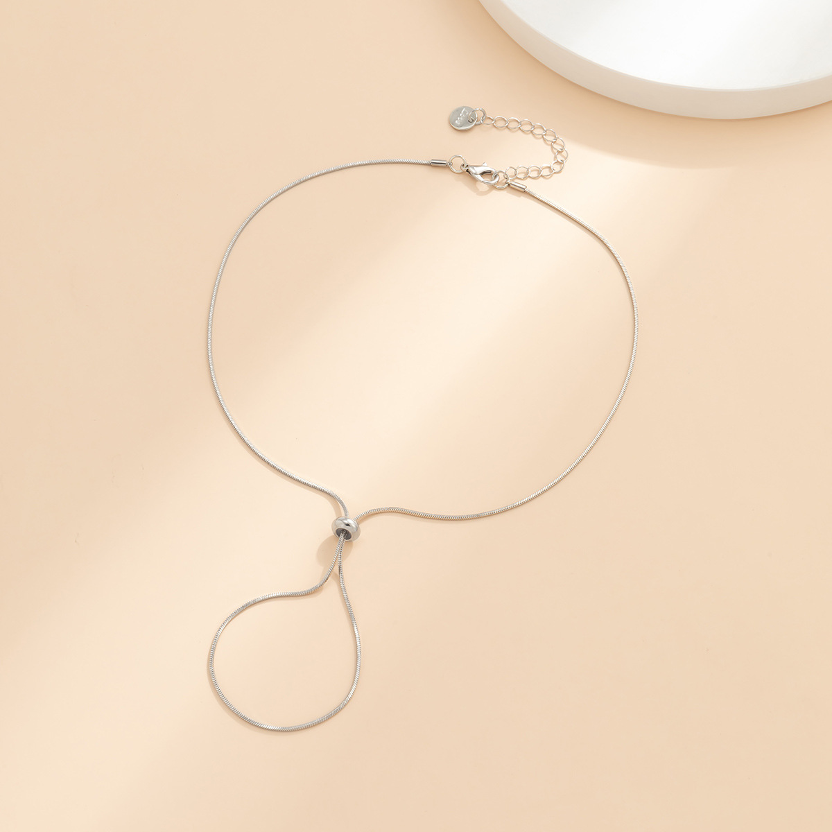 Ball Cross Chain Anklet High Heel Shoe Simple Foot Ankle Beach Foot Jewelry for Women Girls Anklet AM4221: A-silver