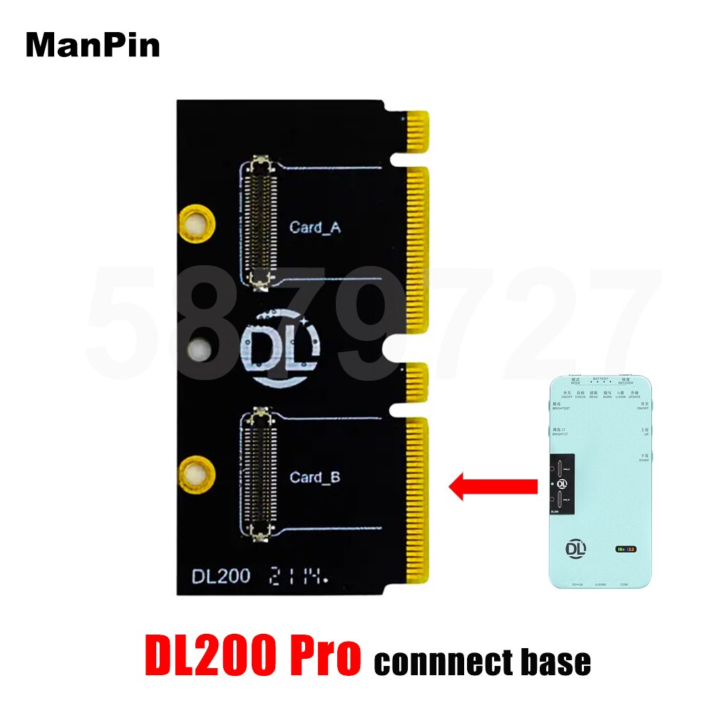 Testeur d&#39;écran LCD DL200 Pro, pour iPhone 12 Mini MAX 11 XS XR 8 7 6S Plus, Huawei iWatch, True Tone, test tactile 3D: connect base