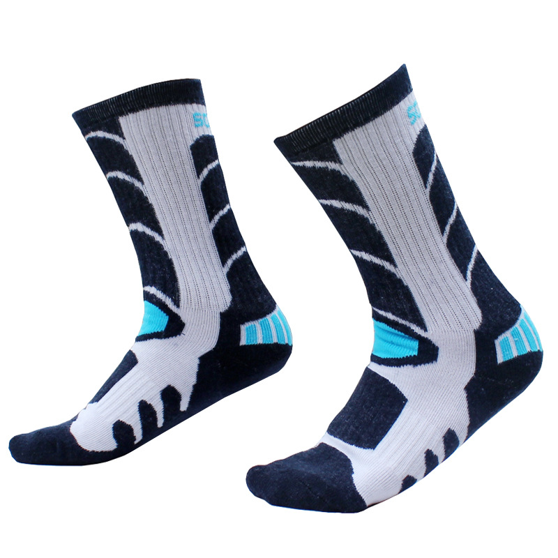 1 Pair Outdoor Children Sports Socks Anti-slip Anti-sweat Roller Skating Skiing Cycling Hosiery Footwear Accessories