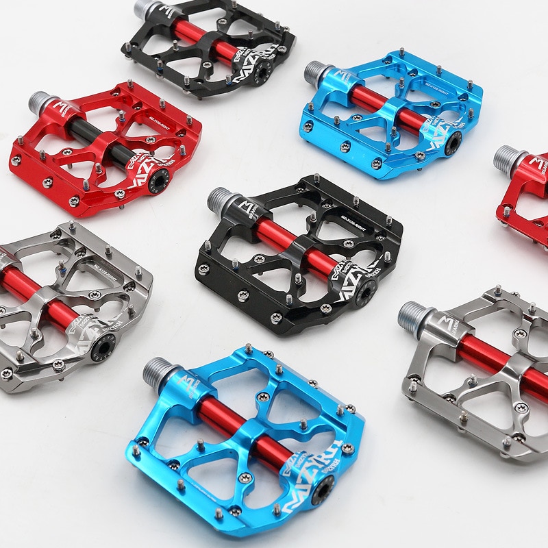 MZYRH mountain bike pedal bicycle pedal aluminum alloy bearing Palin road bike folding car universal cross-border