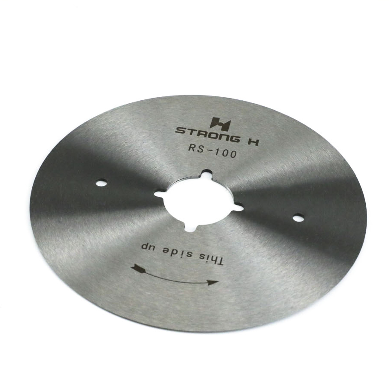 2 st rs -100 rundknivar för eastman / octa / lejiang / dayang rs -110 tygskärmaskin tillverkade av legerat stål