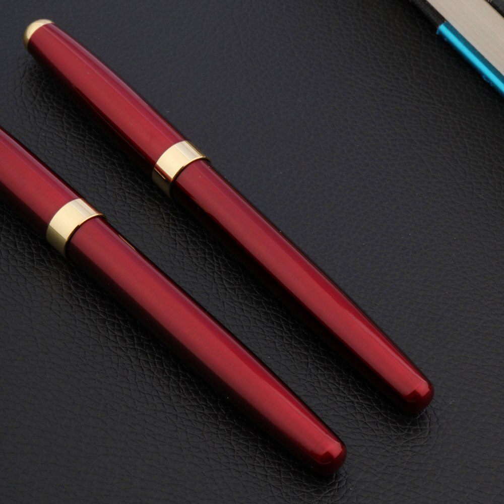 metal parallel Fountain Pen red golden 388 copperplate calligraphy Gothic art body art Flat Stationery Office school supplies