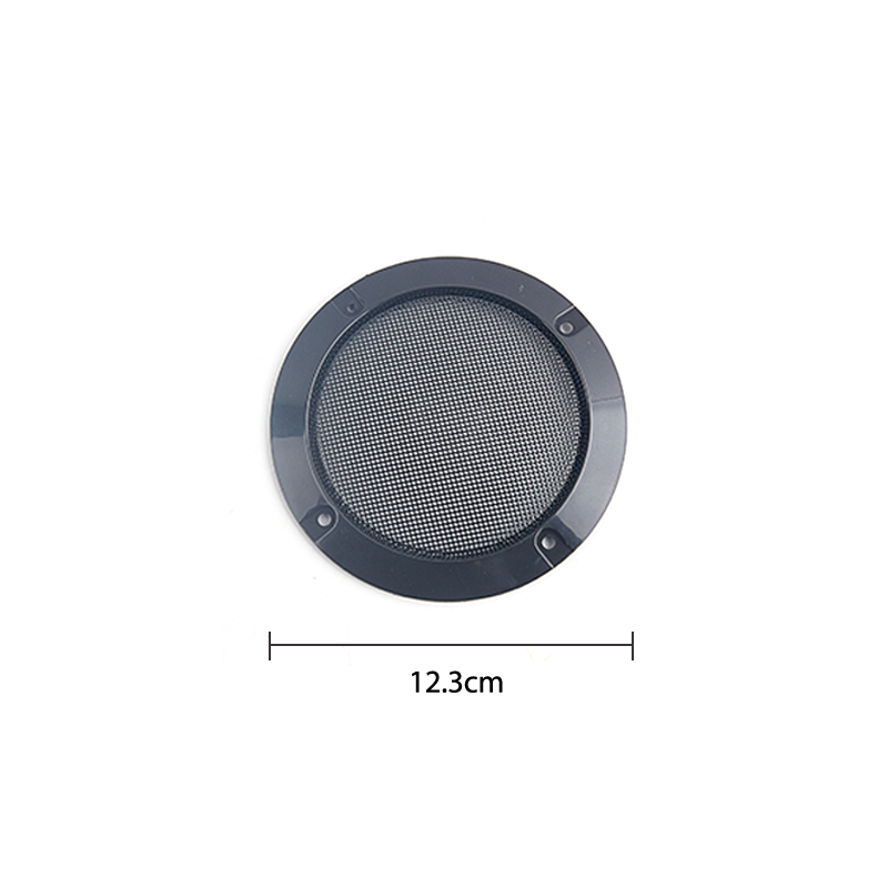 2/3/4/5/6.5/8/10 inch Speaker Net Cover High-grade Car home Mesh Enclosure Speakers Plastic Frame Metal iron wire grilles: WHITE