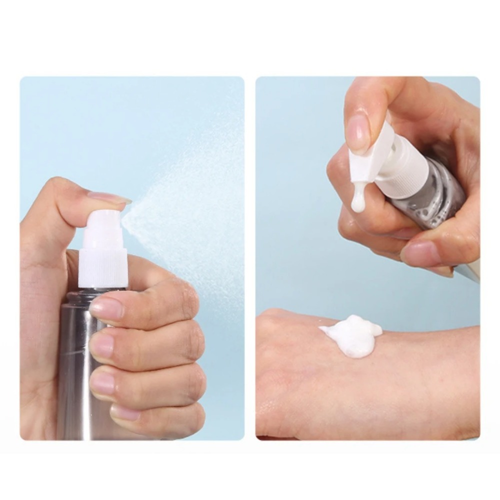 2/3/4 stk. genopfyldelige rejseflasker kombineret shampoo shower lotion dispenser tom sprayflaske kosmetikbeholdere med tragt