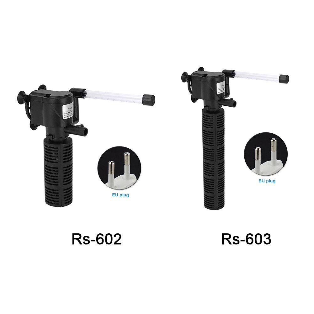 3 In 1 Fish Tank Aquarium Air Pump Silence Aeration Universal Water Circulation Full Submersible Powerhead Internal Filter