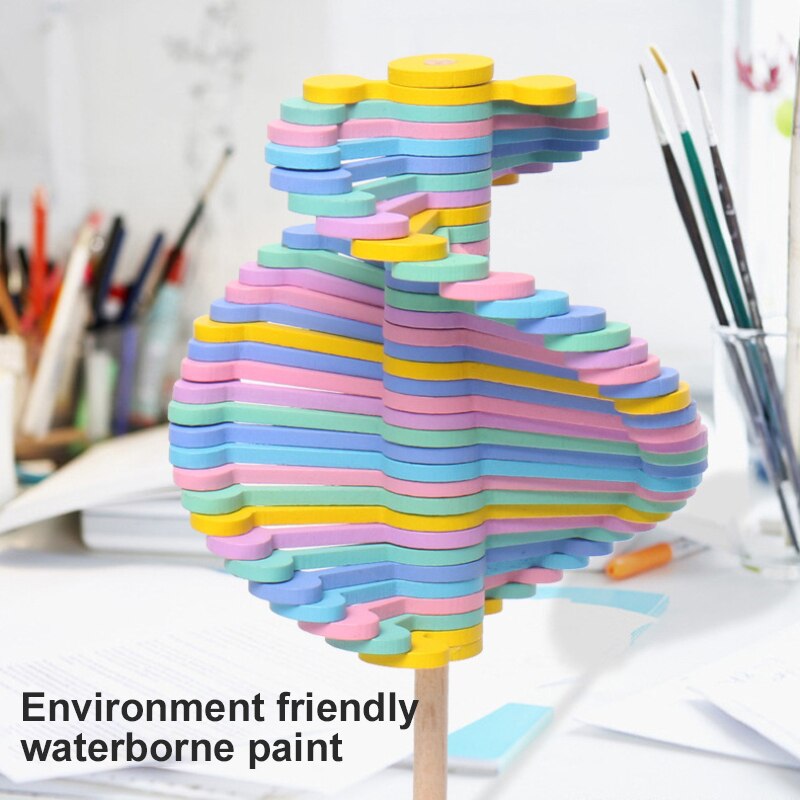 Creatieve Decompressie Houten Spiraal Puzzel Speelgoed Kinderen Volwassenen Stress Reliever Fidget Pop Het Squishy Speelgoed Decoratie