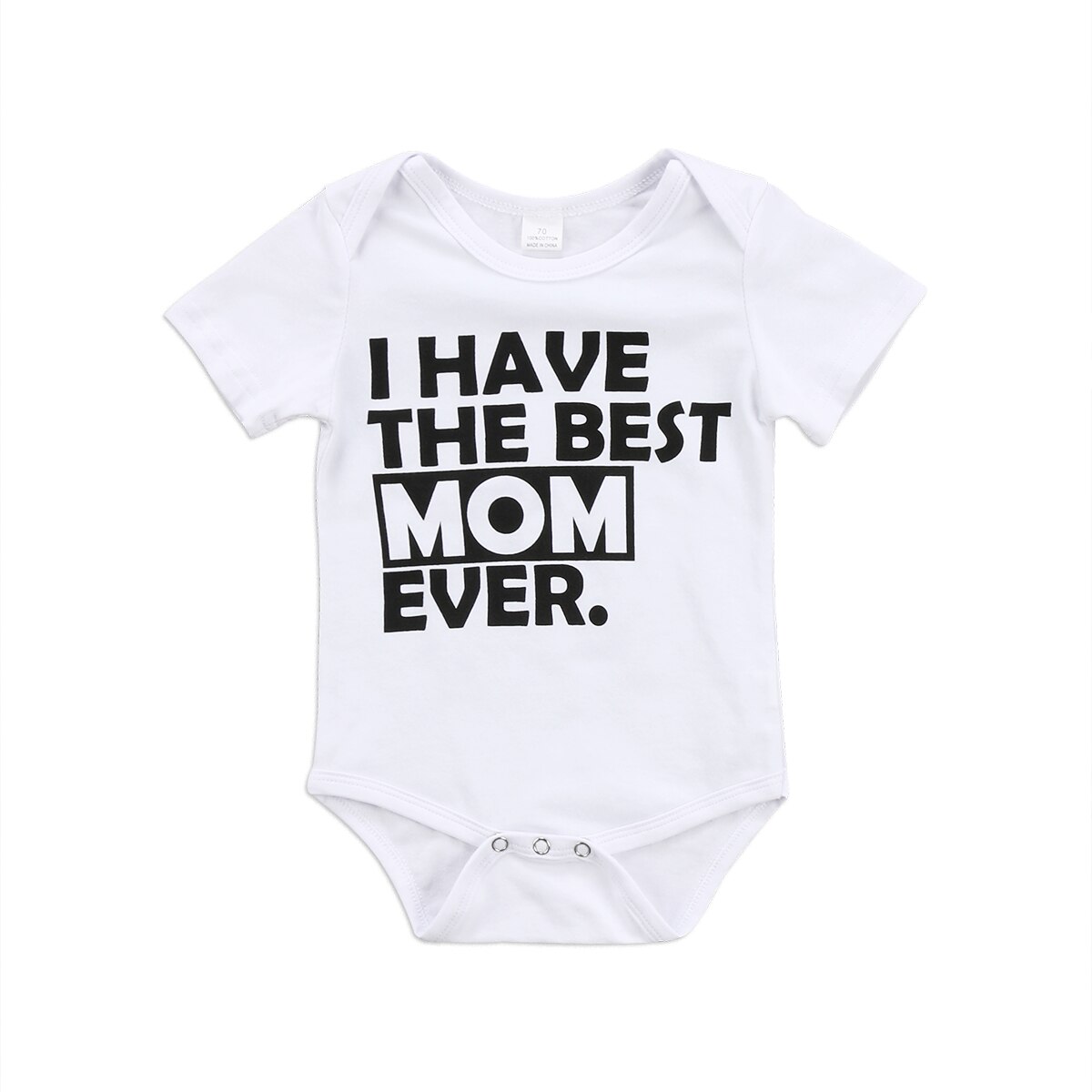 Neugeborenen Baby Jungen Mädchen Strampler 0-18 mt Jungen Mädchen Kurzarm Baumwolle Gesamt lässig Kleidung Outfits einstellen: Mama / 9m