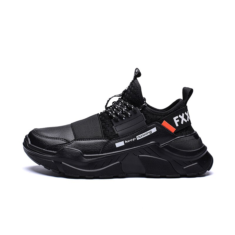 Schoenen Mannen Lichtgewicht Ademend Comfortabele Klassieke Heren Casual Schoenen Antislip Mannen Sneakers Lace-Up Mesh flats: 871903 Black / 8