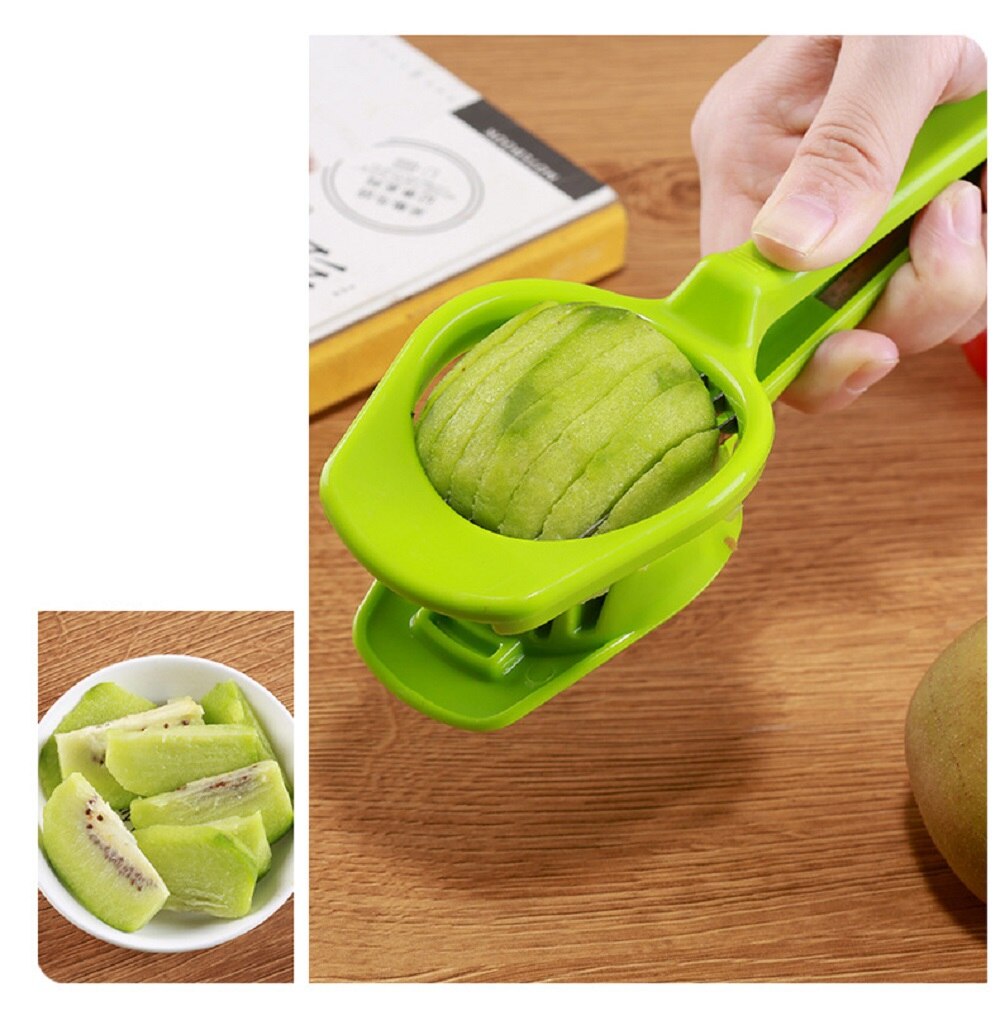 Paddestoel Cut Eiersnijder Cutter Handheld Tomaat Groente Fruit Snijgereedschap Worst Slicer Keuken Gadget