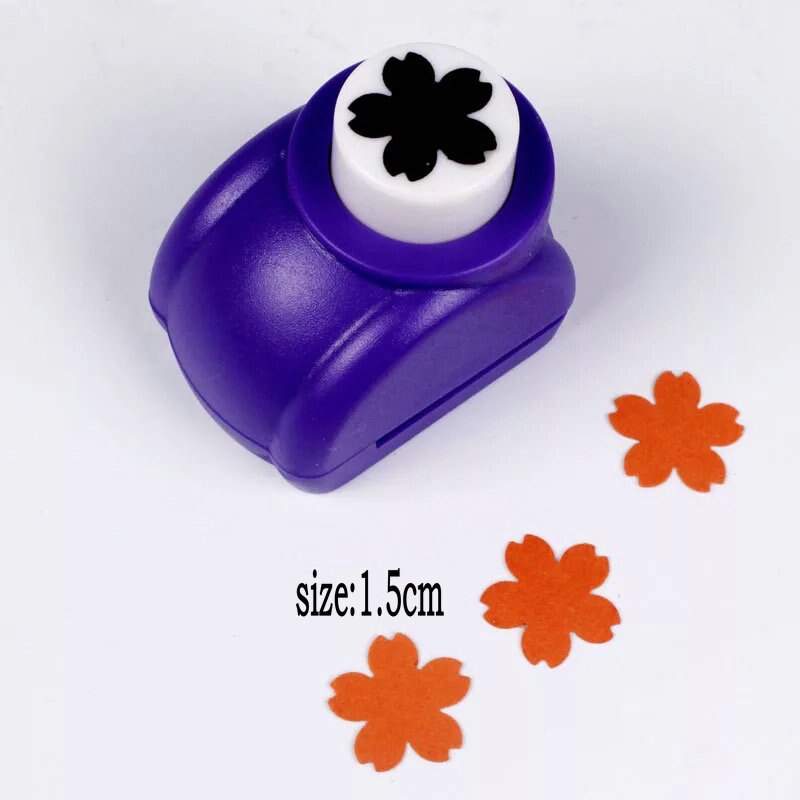 1.5cm-7.3cm Cherry blossoms craft punch paper punches scrapbooking puncher DIY handmade craft punch EVA foam hole punch Sakura