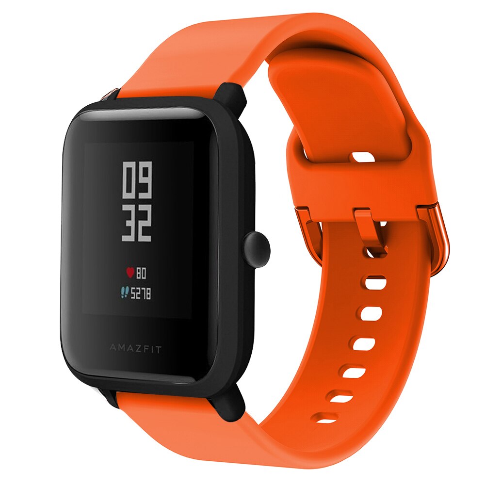 Silikon Sport Strap Für Xiaomi Huami Amazfit Bip Jugend LITE 1s Smart Uhr Handgelenk Ersatz Band Armband Smart Zubehör