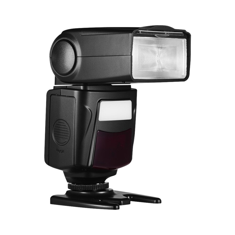 Luce Flash professionale sulla fotocamera con luminosità LED riempimento supporto per slitta a caldo supporto per velocità lite per fotocamere Canon Nikon DSLR