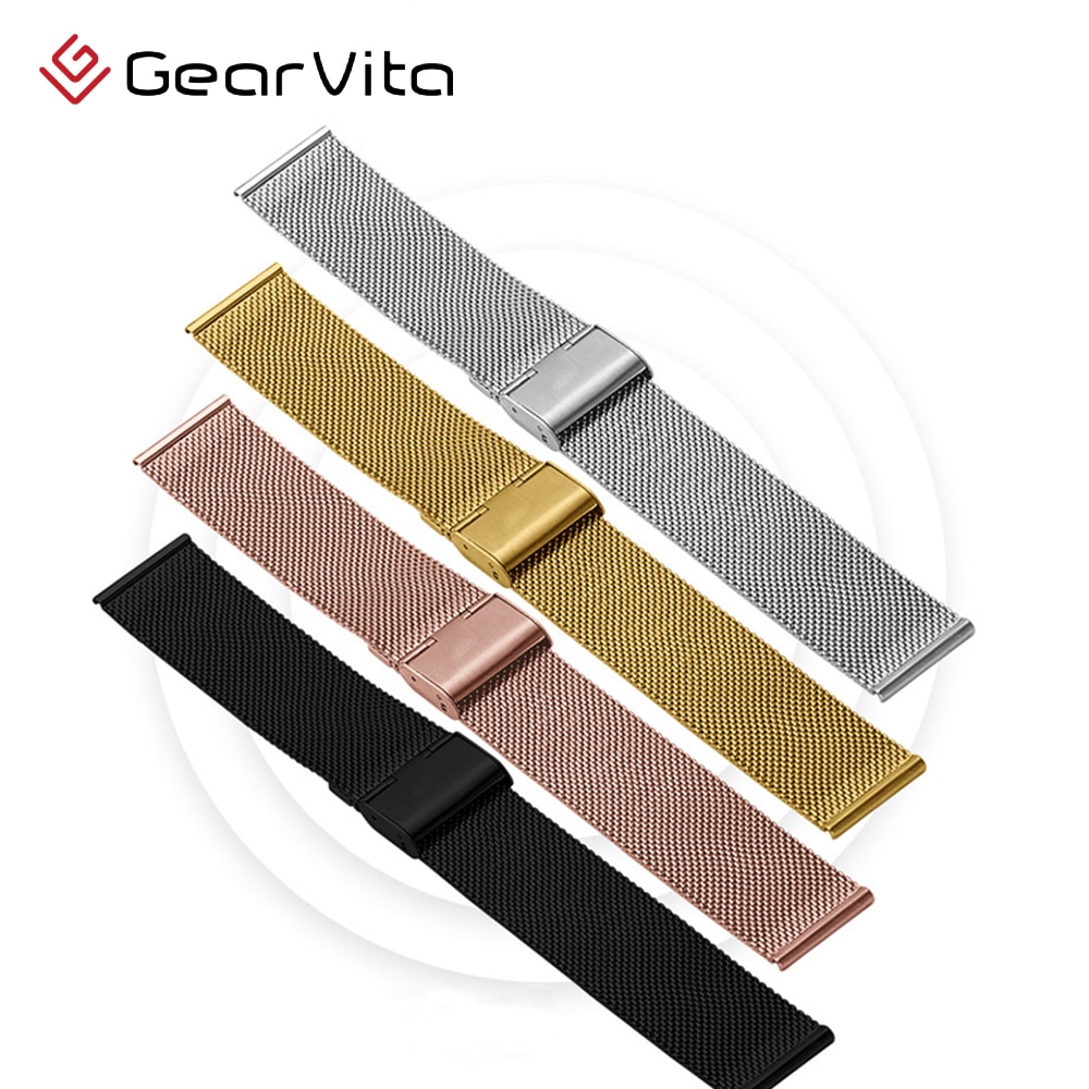 20mm smartwatch stål klockarmband för  sg2 s2 s20 dt99 dtx  dt35 smart klocka byte armband armband för dam herrklocka