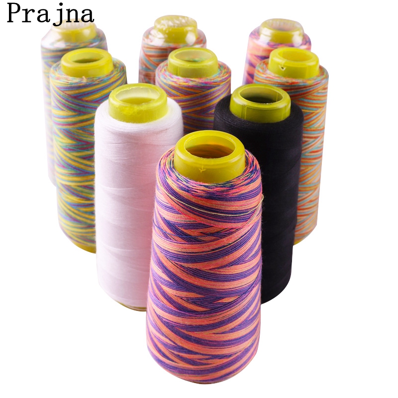Prajna Polyester Sewing Thread Color Gradient 40/2... – Grandado