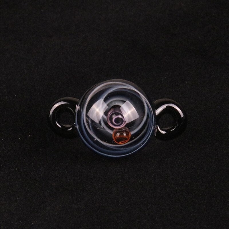 2019 Creativo Pianeta di Cristallo Stelle Sfera di Vetro Galaxy Modello di Catena In Pelle Pendenti con gemme e perle Collana Galaxy Bella Collana