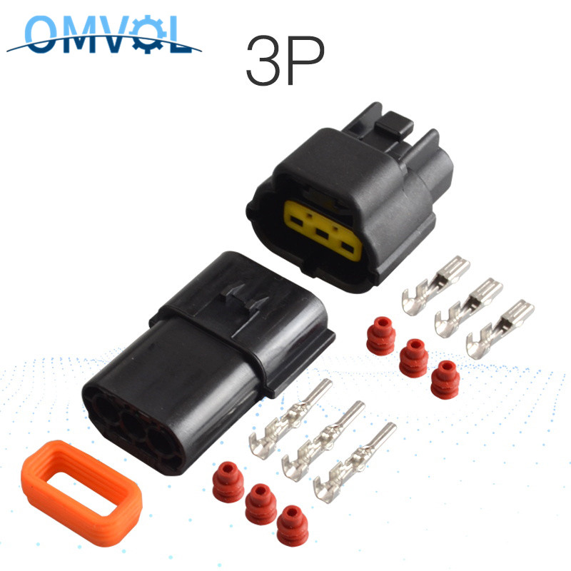 Waterproof 8-Pin Electrical Connector Plug Kit – 1.8mm Wire – 6 Assembled Pieces