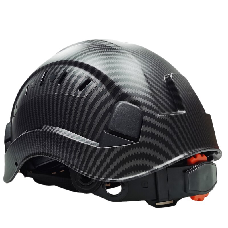 CE Carbon Fiber Safety Helmet for Engineer Construction Industrial Protective Working Rescue Bicycle Motorcycle Helmets Hard Cap