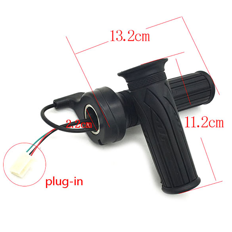 Acelerador para bicicleta eléctrica, acelerador para bicicleta eléctrica, 24V, 36V, 48V, 60V, 72V