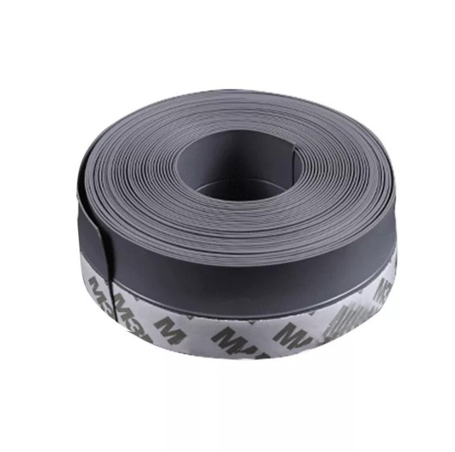 Self Adhesive Door Bottom Seal Strip Window Rubber Seal Soundproof Weatherstrip Windproof Dust Door Windshield Sealing Tape: camel / 8mm
