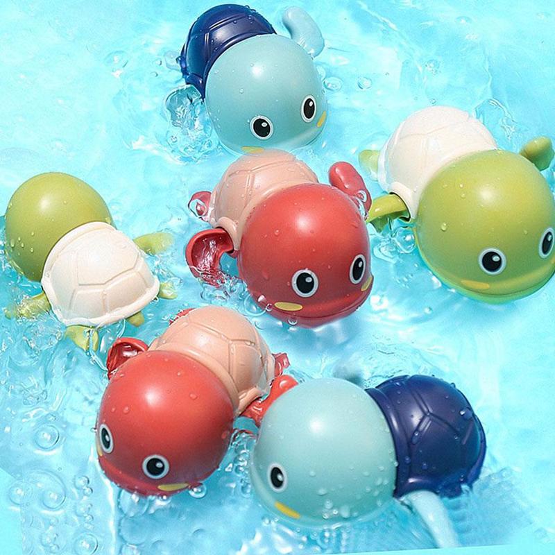 Kinderen Clockwork Schildpad Speelgoed Bad Speelgoed Voor Kinderen Badkamer In Water Water Speelgoed Spelen Kinderen Outdoor Zomer Speelgoed P6O4