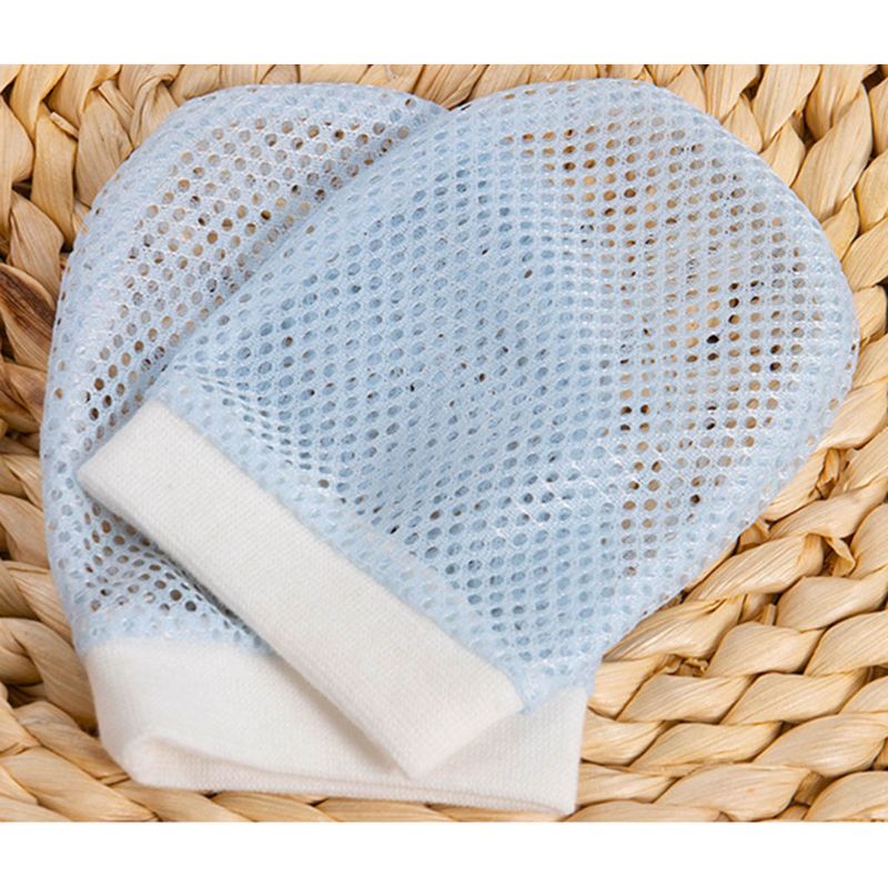 4Pairs/Set Baby Gloves 0-6 Month Newborn Infant Anti-grab Breathable Hand Cover